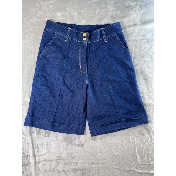 Gold Flava Womens Plus Size 16 Stretch Cotton Denim jean shorts - Picture 5 of 12